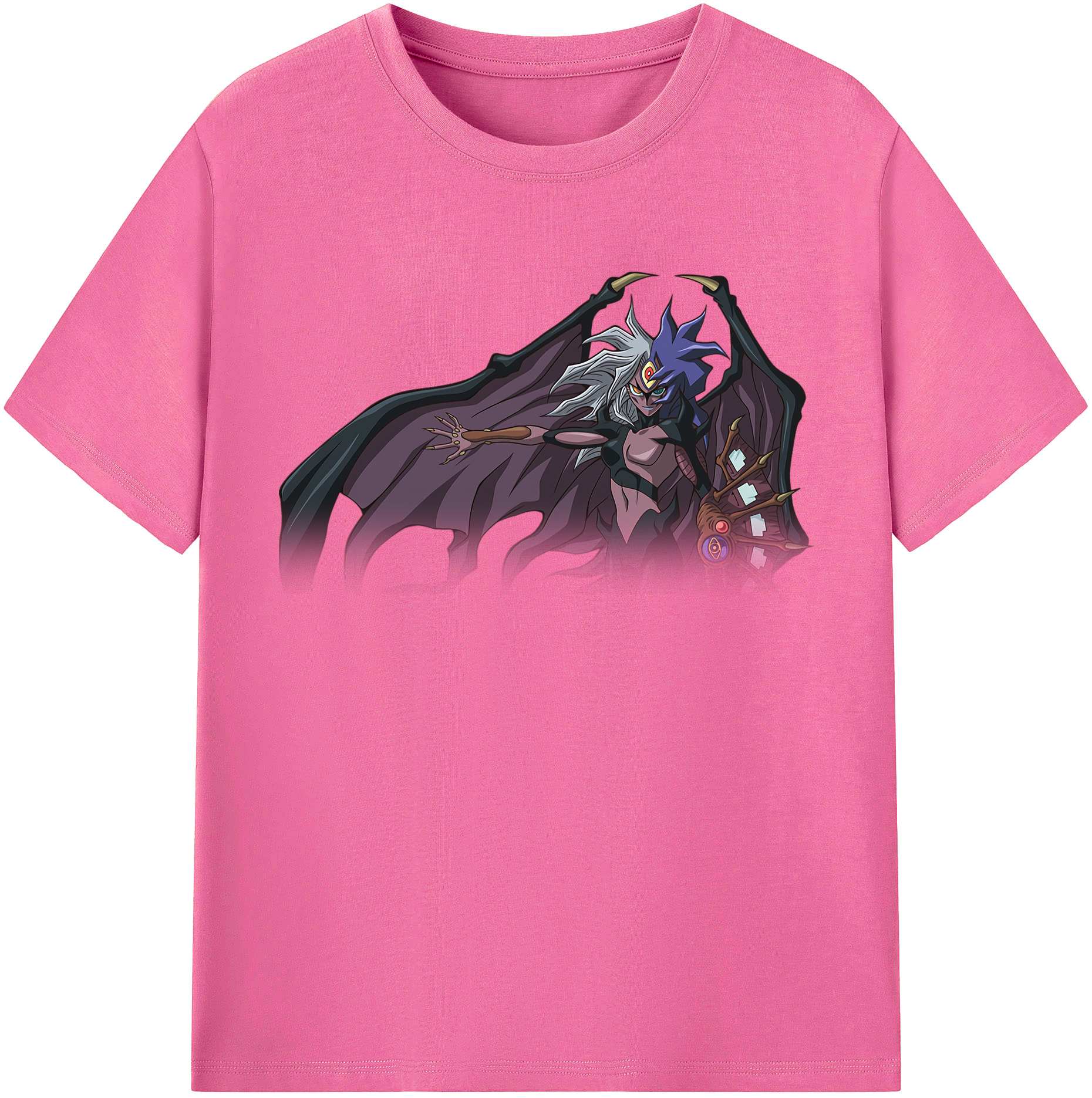 （画像用） 遊☆戯☆王 Yu-Gi-Oh! レディースカジュアルプリントTシャツ（綿100％）